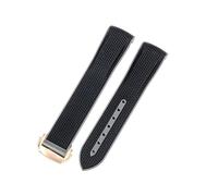 IRFKR Para Omega Swatch Planet Joint Name Series 20mm Color a juego correa de reloj de silicona interfaz de arco impermeable reemplazar correas de reloj(Black gray-Rose-Z3)