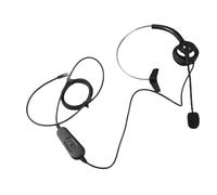 Irfora Auriculares Telefónicos con Micrófono Cómodos Auriculares para Centro de Llamadas para Comunicación en la Oficina, Comerciales Llamadas Claras y Protección contra Golpes Acústicos