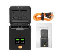 Irfora Cargador de Batería EN-EL25, Caja de Carga 2 Ranuras | Carga rápida PD, pantalla OLED, ranuras para tarjetas de almacenamiento, adecuada para cámaras Nikon