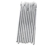 Irfora Conjunto de Agujas de la Máquina de Coser Industrial de Agujas de Costura, Kit de Accesorios de Metal Resistentes para 9# 11# 12# 14# 16# 18#, Seis Modelos Diferentes, Pueden