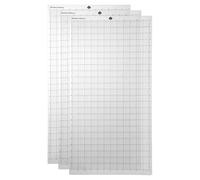 Irfora Estera de Corte de Repuesto, Estera Adhesiva Transparente con Rejilla de medición de 12x24 Pulgadas para máquina trazadora Silhouette Cameo Explore, 3 uds.