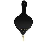 Irfora Fuelle para Chimenea, Cuero PU Resistente Al Calor (golden tube)
