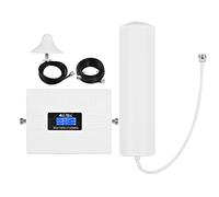 Irfora Kit de Amplificador de señal Amplificador de señal de teléfono Amplificador de señal de teléfono Celular Repetidor de señal móvil Repetidor de Amplificador de señal de Triple Banda con Antena