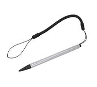 Irfora Lápiz óptico Resistivo, Bolígrafo de Punta Dura ABS con Cuerda de Resorte, Compatible con Dispositivos Pantalla Táctil Resistiva, para Navegador POS PDA, para Escribir en (Plata)