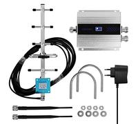Irfora LCD GSM900 Amplificador de señal de teléfono móvil de Doble Extremo Amplificador de señal de repetidor de señal de teléfono Celular con Antena Yagi