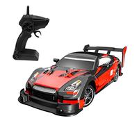 Irfora Mando a distancia Drift Auto 1/16 mando a distancia coche 2,4 GHz 4WD 30 km/h mando a distancia coche de carreras alta velocidad niños regalo RTR