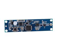 Irfora Placa de Módulo Transceptor Inalámbrico DMX512, Operación Fácil con Pantalla LED Tricolor, Alta Capacidad Anti -jamming, Compatible con Iluminación, 126 Canales
