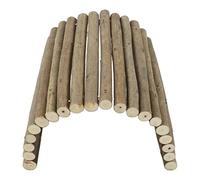 Irfora Puente Flexible de Madera para Hámster, Puente para Mascotas Pequeñas, Ejercicio, Chinchilla, Rata, Erizo (20 * 30CM)