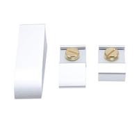 Irfora Solicador de Mano, Trapezoide Forma Cuneiforme de Aluminio Juego para Soporte de Papel de Lija de Mano, Abrazadera de Lijado Manual, Herramienta de Lijador de Detalle de Mano