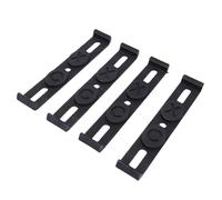 Irfora Soportes de Placa de Matrícula sin Marco, Diseño Elegante | Plástico resistente, resistente a la intemperie, instalación sencilla, compatible con placas europeas.
