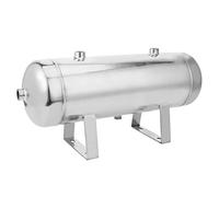 Irfora Tanque de Almacenamiento de Gas 10L Alta Presión Acero Inoxidable | Acero inoxidable 304, Seguro, Durable, Aplicaciones industriales, Usos automotrices