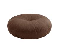 IRGVJIFR Cojín de Meditación Cojín de meditación Redondo, cojín Suelo Multifuncional Primera Calidad for Sala Estar, Exterior, Interior, Yoga, sofá Cama, Dormitorio Interior(Coffee)