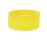IRGVJIFR Cordones 2 pares de 6mm for zapatillas tenis, zapatos, encaje repuesto moda for accesorios calzado for correr y carreras Para salir(Yellow,300cm)