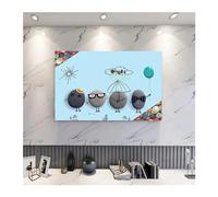 IRGVJIFR Funda para TV Catoon-cubierta Protectora For TV, Cubierta Antipolvo, Tela For Colgar En El Hogar, Decoración Universal De 32 A 70 Pulgadas Para la sala de estar(11,60inch(136x90cm))