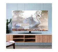 IRGVJIFR Funda para TV Cubierta for TV, cubierta antipolvo, tela de 32-70 pulgadas, for colgar en el hogar, escritorio, curva, Universal Para la sala de estar(09,45x48inch 110x65cm)