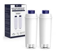 iRhodesy Filtro de Café, compatible con Filtros Delonghi DLSC002, Filtro de Agua para DeLonghi Magnificas, Cartuchos de Filtro de Repuesto para DeLonghi ECAM, ETAM, BCO, EC (2 unidades)