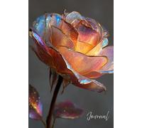 Iridescent Glow Journal: A Magical Metallic Flower Notebook with Glittering Radiance for Writing, Dreams & Inspiration