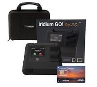 Iridium GO! Exec - Punto de acceso WiFi satelital - Voz, mensajería, datos | Portátil | Conectividad global segura | Funda de transporte incluida
