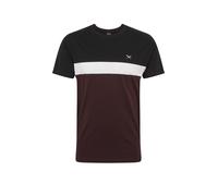 Iriedaily Camiseta 'Court' rojo vino / negro / blanco S rojo vino / negro / blanco