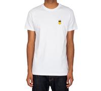 Iriedaily Camiseta 'Lazy Sunny Day' naranja / negro / blanco, Talla L