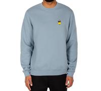 IRIEDAILY Sudadera Lazy Sunny Day Crew, azul claro, XXL