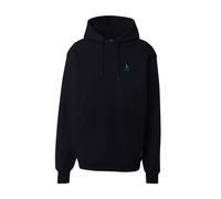 Iriedaily Sudadera 'What the Duck' azul oscuro / naranja / negro L azul oscuro / naranja / negro