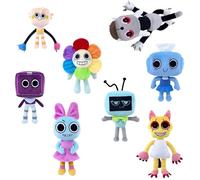 IRILXGAY Peluche Dandy,Lindos Juguetes De Peluche, Dandys World MuñEcos, Juguetes Interactivos De Juegos, Regalos para NiñOs Y NiñAs