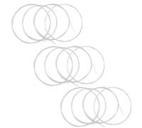 Irin - Cuerdas para ukelele, 3 juegos de cuerdas de ukelele de nailon, transparente, calibre personalizado, material de nailon