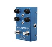 IRIN Ecualizador de Efectos para Guitarra, Pedal de Efectos para Guitarra, Ecualizador para Guitarra, Color Azul