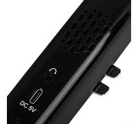 IRIN - Flauta eléctrica con pantalla LED y función de voz dual para salida midi, cuenta con 13 tonos integrados y sensibilidad de soplado de 15 niveles