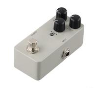 IRIN - Pedal de efectos de guitarra con compresor de reverberación de retardo de distorsión Wah que proporciona diversos efectos de sonido para guitarristas (RS12 blanco)