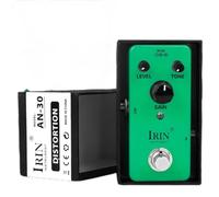 IRIN Pedal de efectos, efectos de distorsión de guitarra eléctrica, monobloque de guitarra digital, analógico, mini pedal de efectos