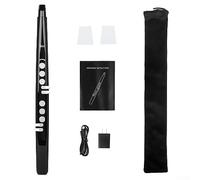 IRIN - Tubo de soplado eléctrico, pantalla LED, función de voz doble, salida midi, compatible con altavoces externos y auriculares