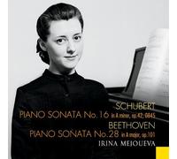 IRINA MEJOUEVA - SCHUBERT PIANO SONATA [NO.16] D845 + BEETHOVEN PIANO SONATA NO.28