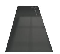 IRIRI Alfombra Cocina Cuero Nappa Diatomea: Impermeable, Anti-Aceite, Antifatiga Antideslizante (Cocina/Sala Lavandería)(Gris,0.50x1.20 M/1.64x3.94 FT)