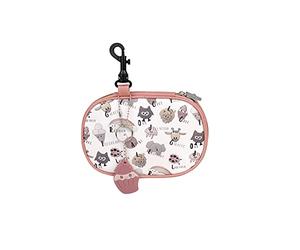 Iris Barcelona - Bolsa Merienda Porta Bocadillo Niños y Niñas Snack Rico, Color Rosa | Bolsa de Merienda Porta Bocadillos, Envoltorios Reutilizables y Ecológicos sin BPA