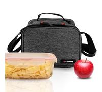 LUNCHBAG GOGLASS NEGRA (CONT. VIDRIO 840ML)