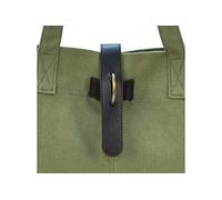 Iris barcelona - Natural Tote Bag, Bolsa Tote Estilo Lunch Bag y Bolso de Hombro 45,5 x 15,5 x 37 cm 15 l Verde