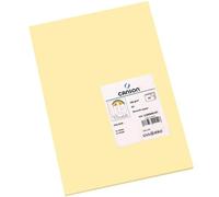 Canson Iris Vivaldi, Papel de dibujo de color, Suave, 185gsm, Hoja, A3-29,7x42cm, Crema