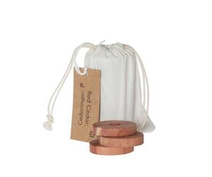 Iris Hantverk Discos de cedro Iris Madera de cedro. 10 anillos