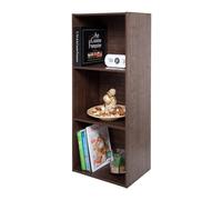 Iris Ohyama, Armario de Almacenamiento/Estante de Almacenamiento/Armario de Oficina/Armario con Estante/Organizador de Escritorio, Diseño,Modular, Oficina, Casa - Office Basic Rack - CX-3FN - Marrón