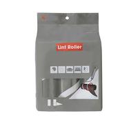 Iris Ohyama, Conjunto de 6 recargas de 90 hojas negras, para rodillo adhesivo CCNB-RN especial pelusa y pelo de animal, ropa, cortinas, sofás - Handy Lint Roller CCNS-6RN - Negro