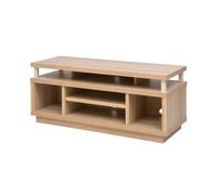 Iris Ohyama, Mueble de TV, Mueble de TV, Banco de TV, Soporte de TV para pantallas de hasta 43 pulgadas, 5 estantes, salida de cable, Contemporáneo, Dormitorio, Sala de estar - TV Cabinet Middle OTS