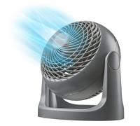 Iris Ohyama Woozoo, 23m², Ventilador de mesa, Gris, 3 velocidades, Silencioso, Powerful, Desk, Portable, Tabletop, Table Fan, Fan for home, office, PCF-HE18
