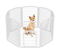 Iris Panel de Ejercicio Mascotas Parque de Juegos con Puerta - 34 Inch