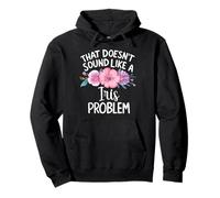 Iris Personalized Cute Flower Girls Iris Name Sudadera con Capucha