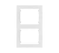 IRIS PLUS | Marco 2 elementos vertical blanco BJC 18112