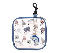 Iris Snack Rico - Porta Sandwich Infantil Termoinsulado Con Mosquetón. Azul