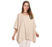 Iris Sprite Poncho para mujer, elegante, con tacto de cachemira suave, ajuste holgado, Barley Twist, Altoa única