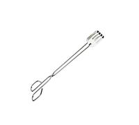 Iris barcelona 4052 Tenacilla Barbacoa, Acero Inoxidable, Plata, 9 x 48 x 5 cm